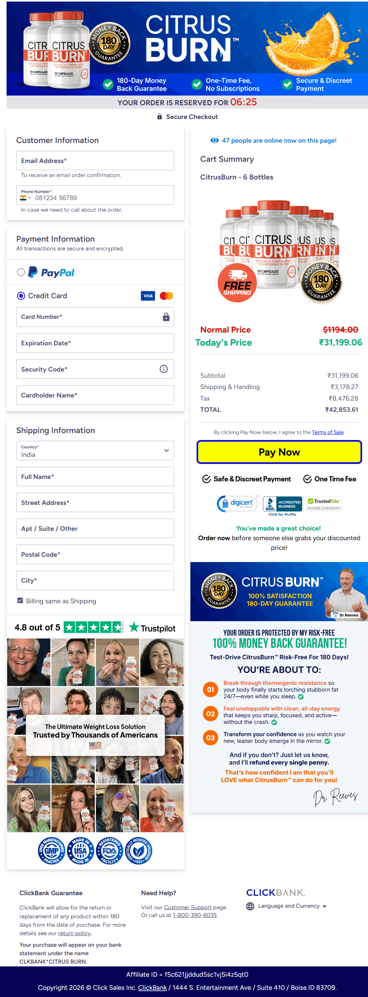 order page